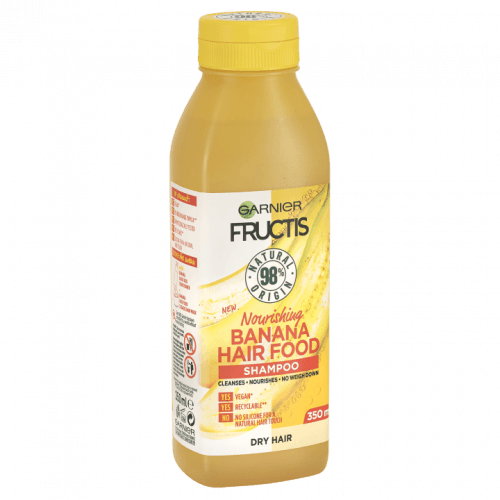 Garnier Vyživující šampon pro suché vlasy Fructis Hair Food (Banana Nourishing Shampoo) 350 ml