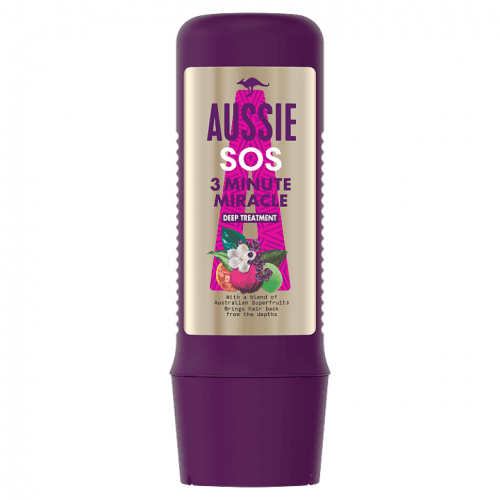 Aussie SOS Deep Repair 3 Minute Miracle Přípravek Na Intenzivní Péči, 225ml