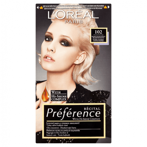 L'Oréal Paris Féria Préférence velmi velmi světlá blond duhová 102