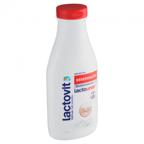 Lactovit Regenerační sprchový gel s mléčnými proteiny Lactourea 500 ml