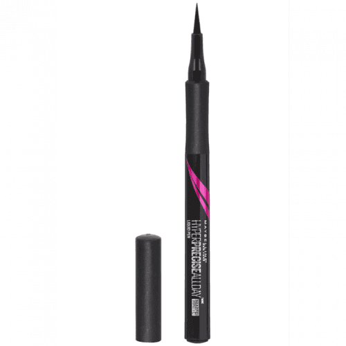 Maybelline Voděodolná oční linka ve fixu Hyper Precise All Day Matte (Liquid Pen) 1 ml Black