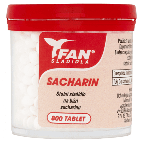 FAN sladidlo sacharin 50g