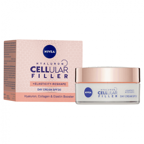 Nivea Remodelační denní krém Hyaluron Cellular Filler SPF 30 (Elasticity Day Cream) 50 ml