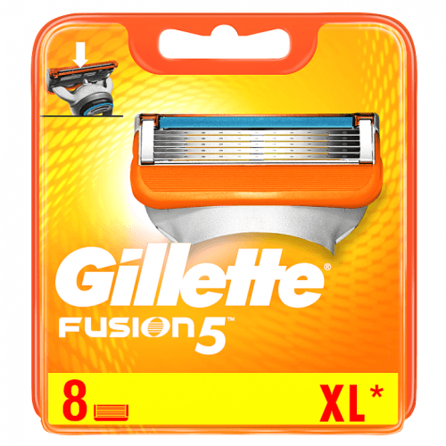 Gillette Fusion5 Náhradní Holicí Hlavice Pro Muže, 8 Náhradních Holicích Hlavic