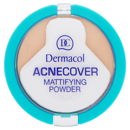 Dermacol Acnecover Mattifying Powder Sand  11g Odstín Sand