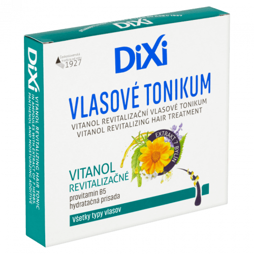 DIXI vitanol c s vitaminem b5,v ampulích (6ks/krabičce)