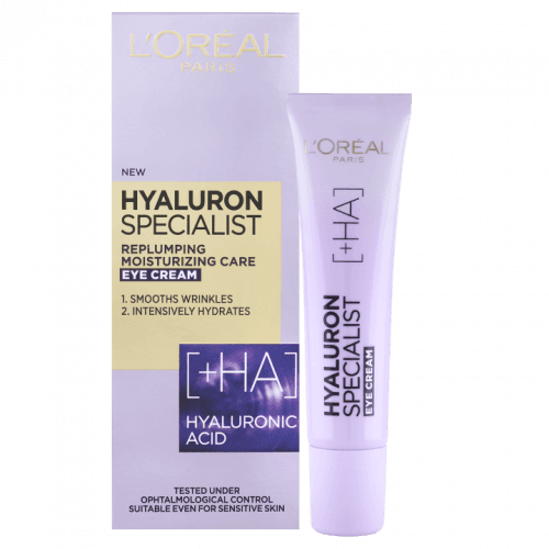 L'Oréal Paris Vyplňující hydratační oční krém Hyaluron Specialist 15 ml