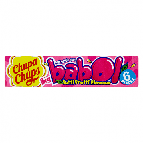 Chupa Chups Big babol žvýkačka s příchutí tutti frutti 6 ks 27,6g