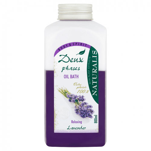 Naturalis Dvousložková pěna do koupele relaxační lavender 800ml