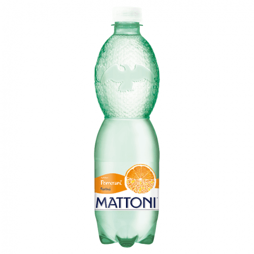 Mattoni minerální voda perlivá pomeranč 500ml