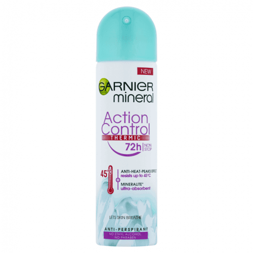 Garnier Mineral Action Control Thermic 72h dámský antiperspirant spray 150 ml