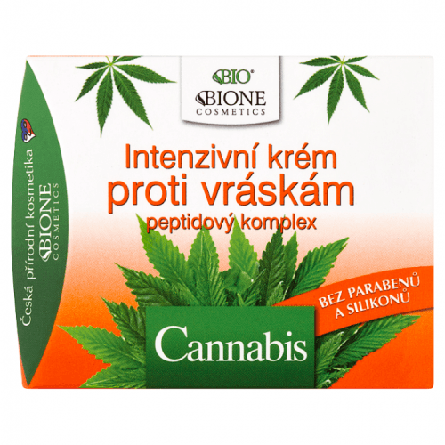 Bione Cosmetics Cannabis intenzivní krém proti vráskám 51 ml