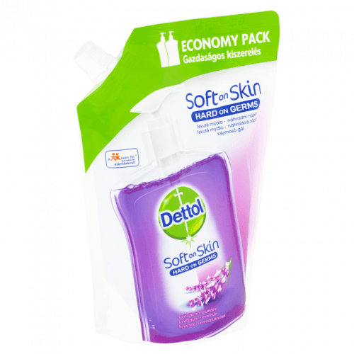 Dettol Tekuté mýdlo s výtažkem z levandule náhradní náplň 500ml