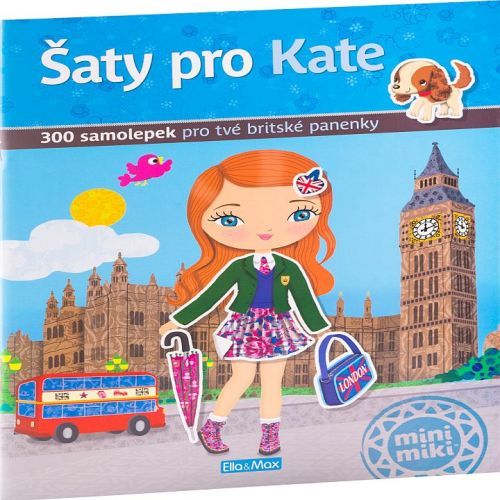 Šaty pro Kate - kniha samolepek - neuveden