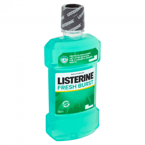 Listerine Fresh Burst Mouthwash ústní voda pro svěží dech 250 ml