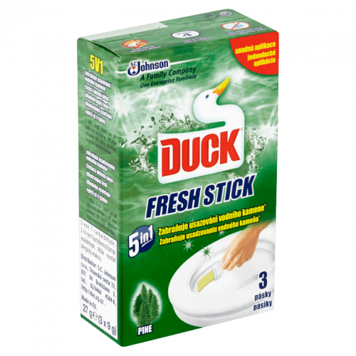 Duck Fresh Stick Lesní gelová páska do WC mísy 3 x 9g