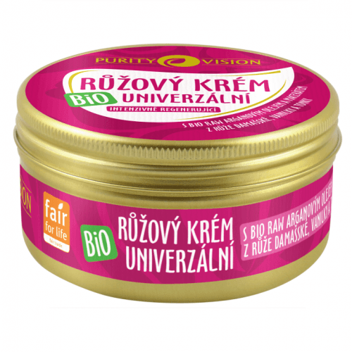 Purity Vision Růžový krém univerzální BIO (70 ml)