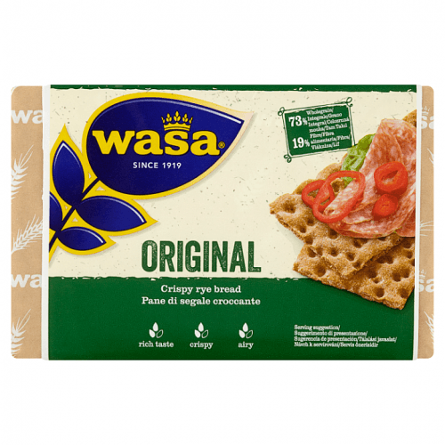 Wasa Original chléb křupavý celozrnný 275g