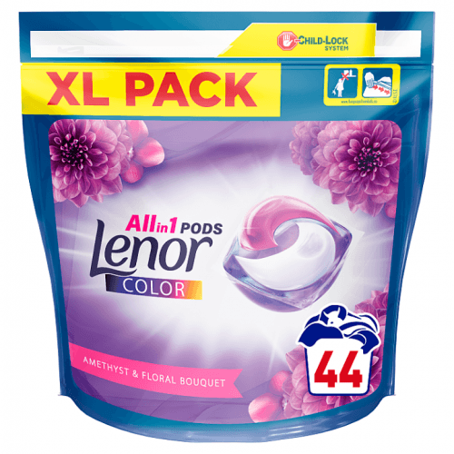 Lenor Amethyst Color All-in-1 Kapsle na praní 44 ks