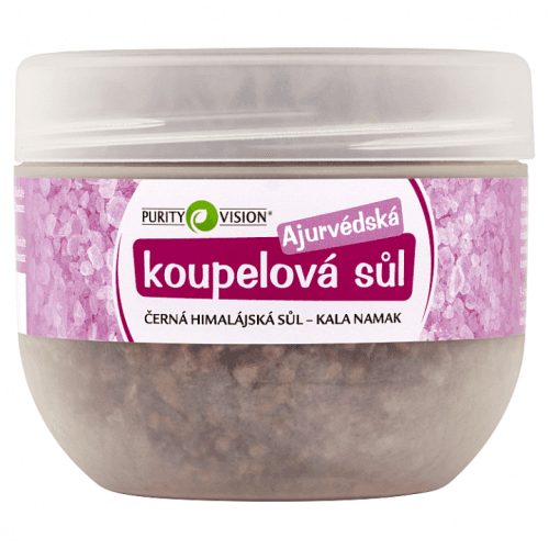 PURITY VISION Ajurvédská koupelová sůl 500 g