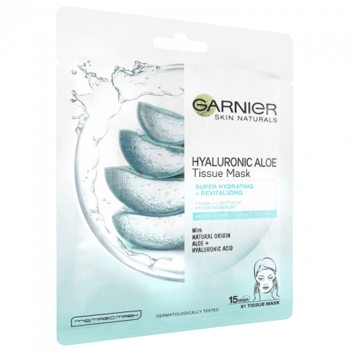 Garnier Skin Naturals Tissue Mask Aloe superhydratační a revitalizační textilní maska  32 g