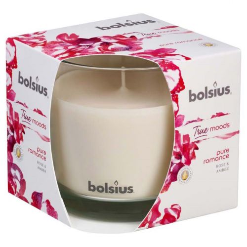 Bolsius Aromatic 2.0 svíčka ve skle Pure romance 95x95mm