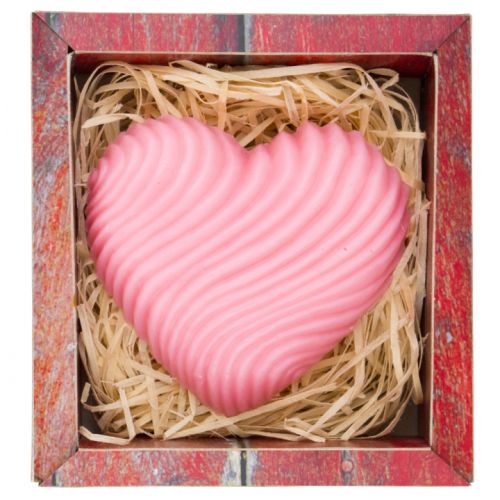 Bohemia Gifts & Cosmetics Heart ručně vyráběné mýdlo s glycerinem 120 g