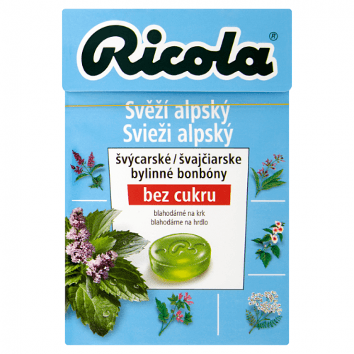 RICOLA Svěží alpský 40g bez cukru