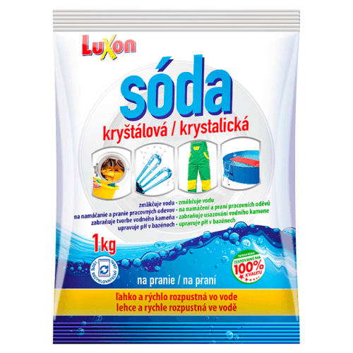 Luxon Soda krystalická přípravek na změkčení vody k namáčení 1 kg
