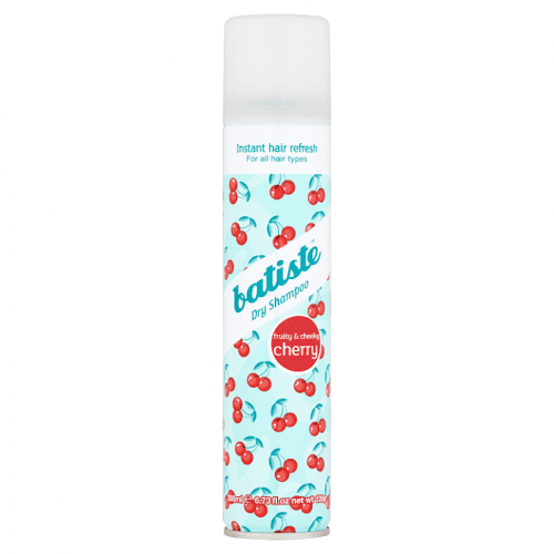 Batiste Suchý šampon na vlasy s třešňovou vůní (Dry Shampoo Cherry With A Fruity & Cheeky Fragrance) 200 ml