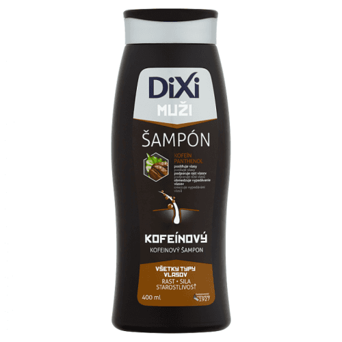 DIXI muži Kofeinový šampón 400ml