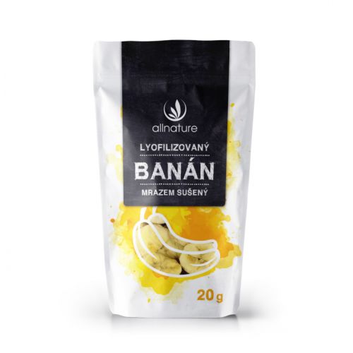 Banán sušený mrazem plátky Allnature - 20 g