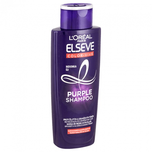 Loreal Paris Šampon pro melírované, blond a stříbrné vlasy Elseve Color-Vive Purple (Shampoo) 200 ml