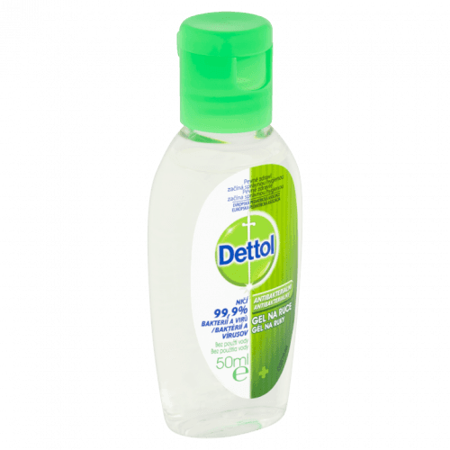 Reckitt Benckiser Healthcare UK Ltd. Dettol antibakteriální gel na ruce 1x50 ml 50 ml