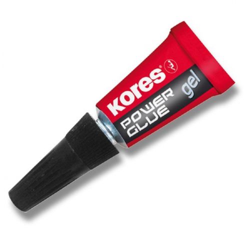 Kores Vteřinové lepidlo Kores Power Glue 3 x 1g