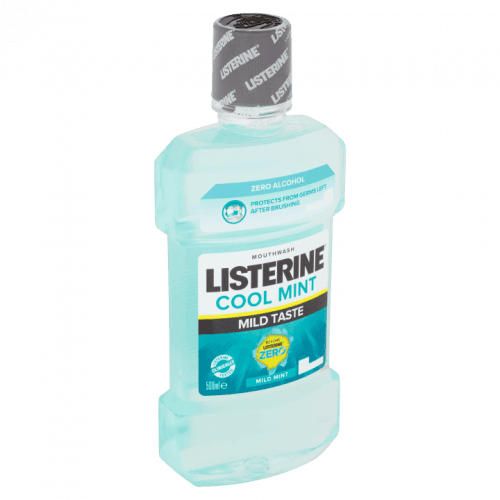 Listerine ZERO Mild mint ústní voda 500ml