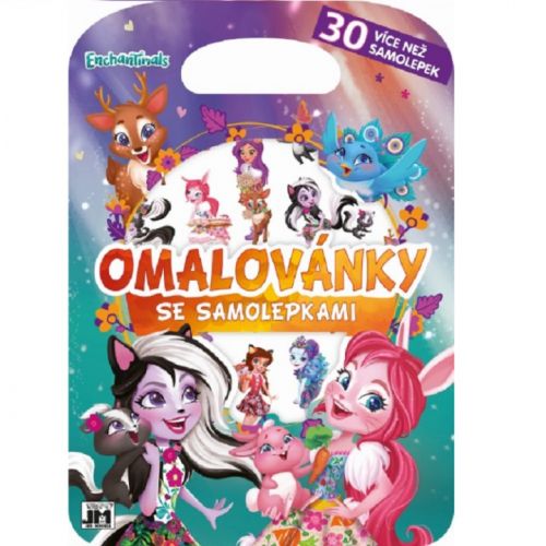 Enchantimal - Omalovánky se samolepkami