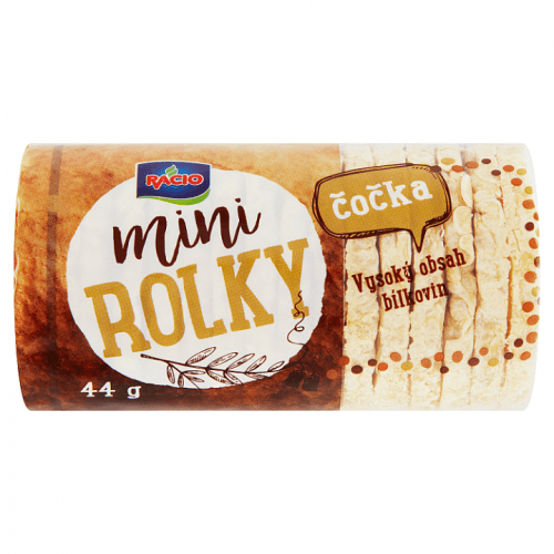 Racio Mini rolky čočka 44g