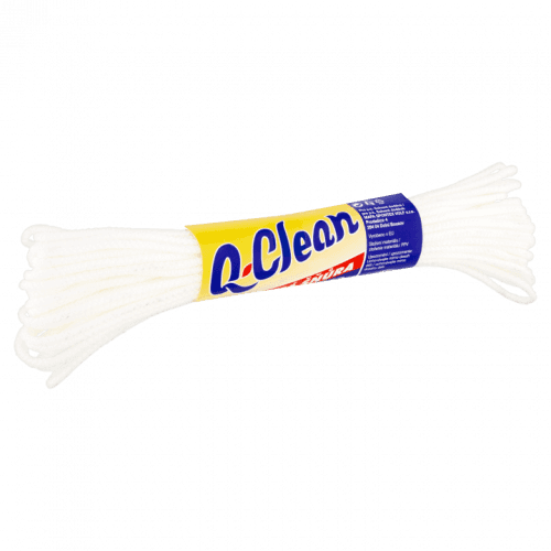 Q-Clean šňůra na prádlo 15m pletená