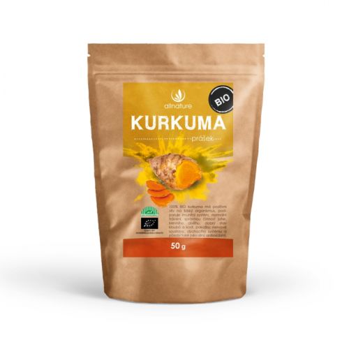 Allnature Kurkuma prášek BIO 50 g