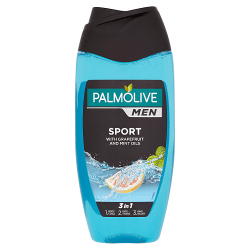 Palmolive Revitalizující sprchový gel 2v1 s grapefruitem a mátou For Men (Revitalizing Sport 2 In 1 Body & Hair Shower Shampoo) 250 ml