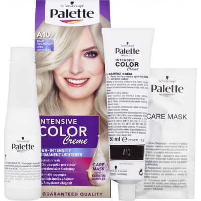 Schwarzkopf Palette Intensive Color Creme barva na vlasy Zvlášť Popelavě Plavý A10