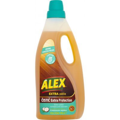ALEX Ochranný čistič s kokosovým mýdlem na dřevo, parkety, podlahy a nábytek 750ml