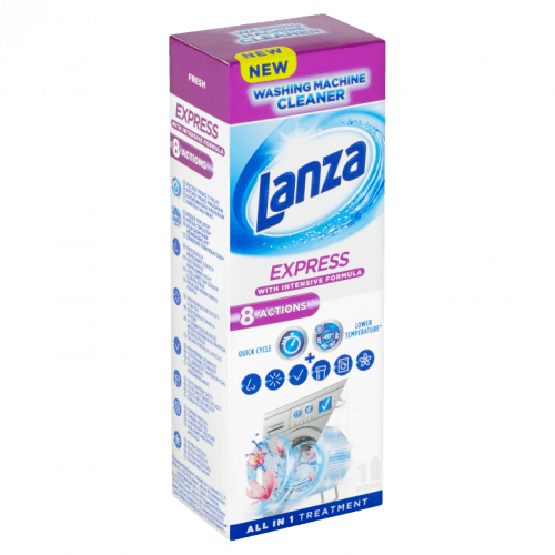 Lanza Express Fresh tekutý čistič pračky 250 ml