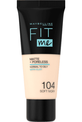 Maybelline Sjednocující make-up s matujícím efektem Fit Me! (Matte & Poreless Make-Up) 30 ml 104 Soft Ivory
