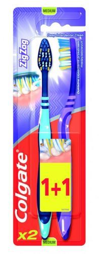 Colgate ZigZag zubní kartáček - střední 2ks