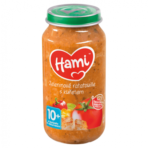 HAMI příkrm zeleninový talíř kuřecí 250g 114 692