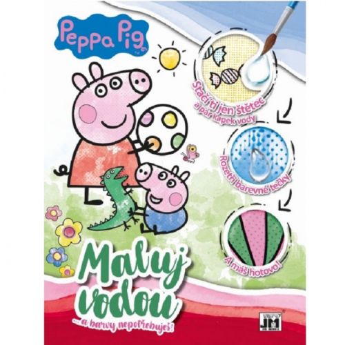 Maluj vodou a barvy nepotřebuješ Peppa Pig