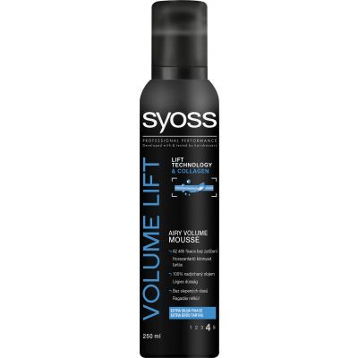 Syoss Volume Lift Mousse objemová tužicí pěna se silnou fixací 250 ml pro ženy