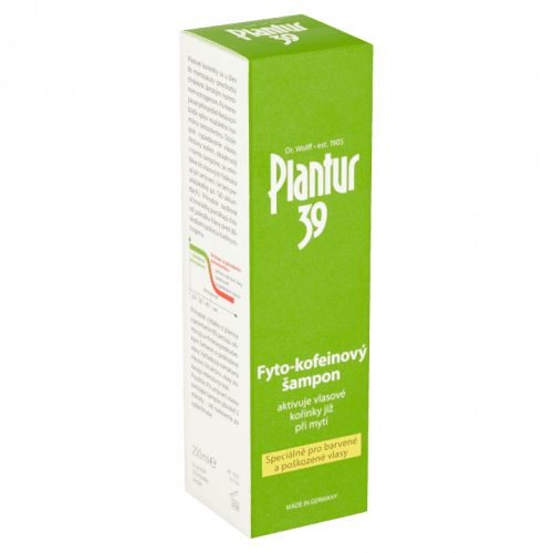 Plantur 39 Fyto-kofeinový šampon pro barvené vlasy 250 ml